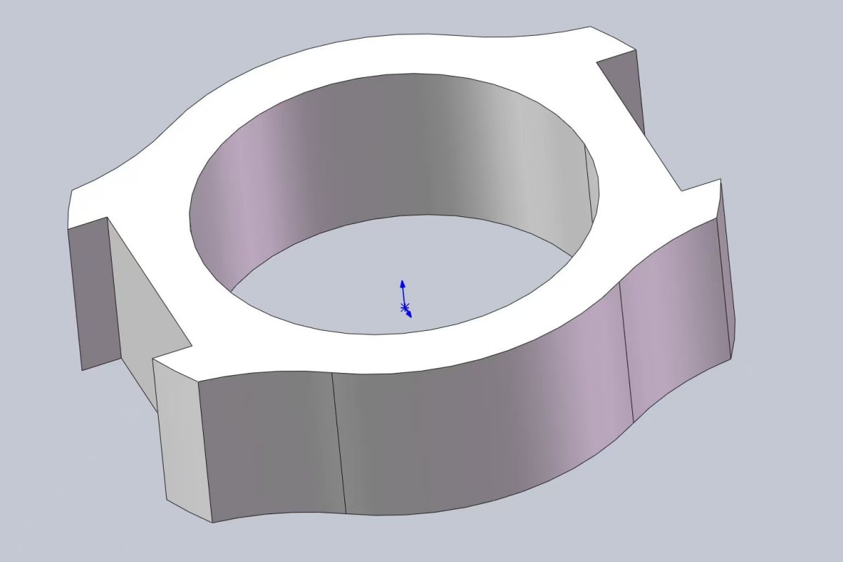 Engineer reviewing optical component DFM drawings