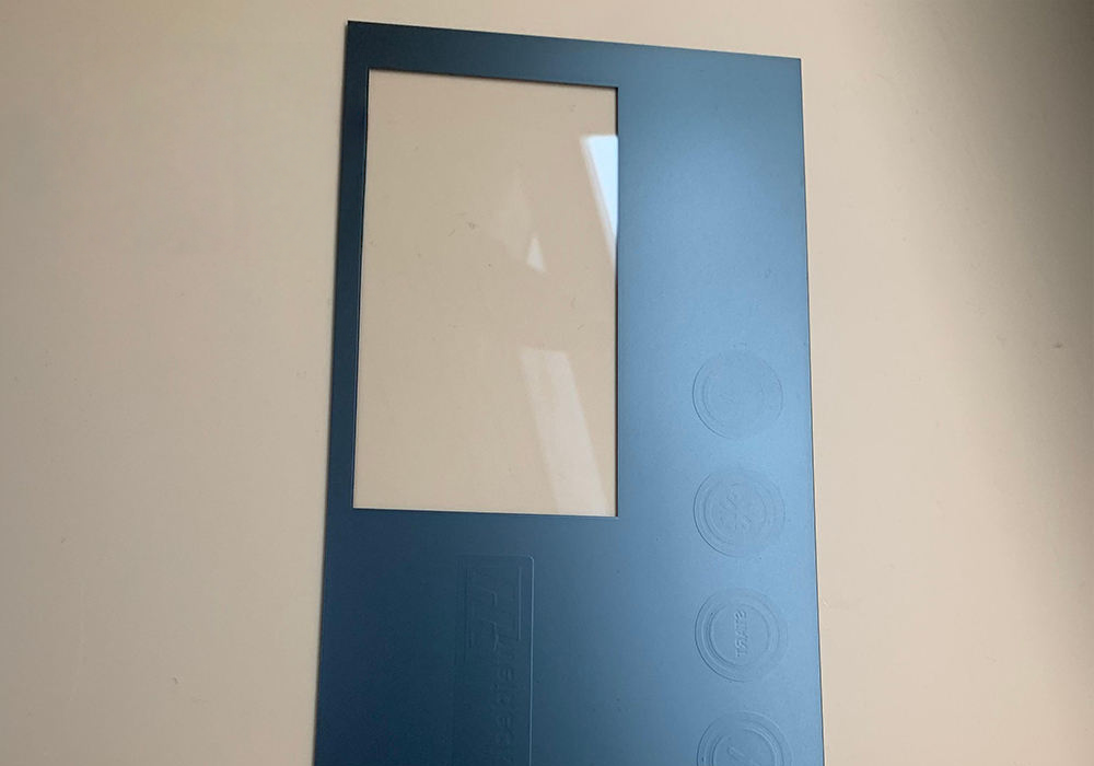 AF Coating on PC/PMMA optical plastic with hard coating