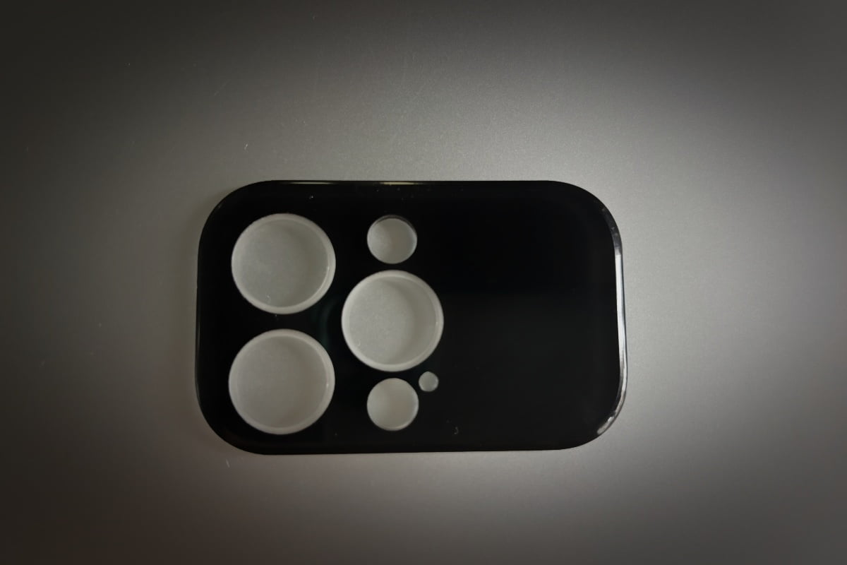 HMI control panel with silk-screen printing