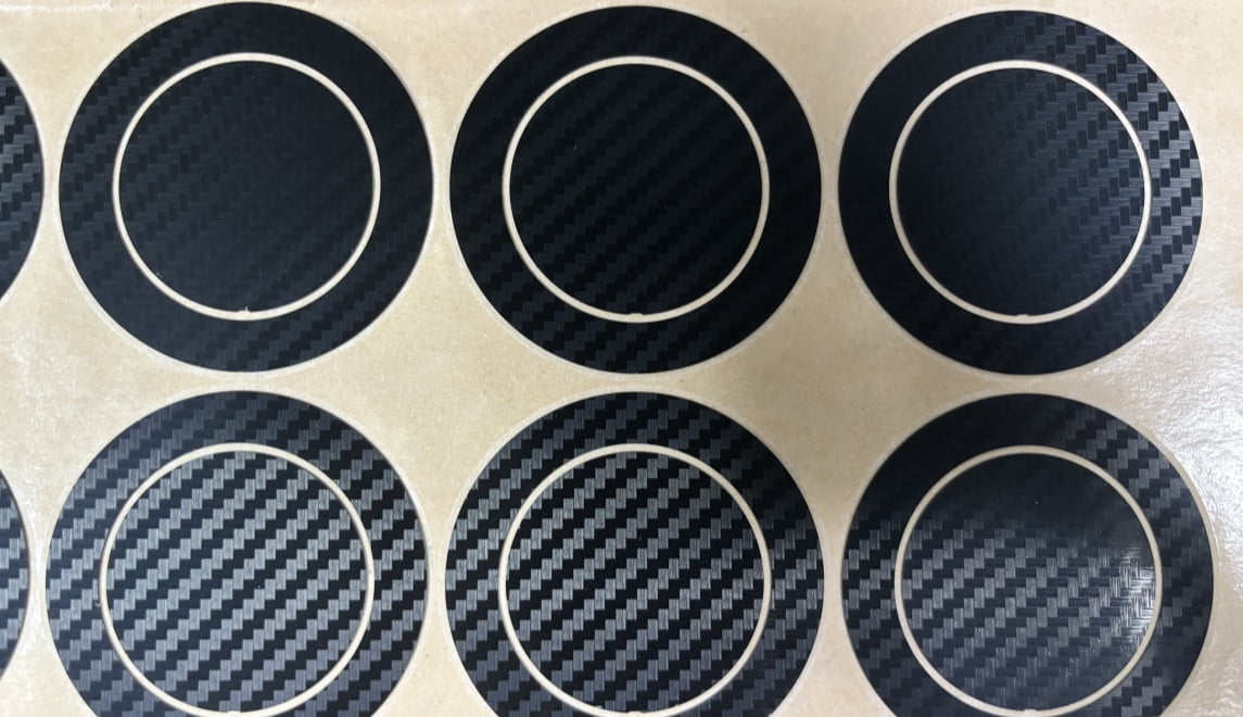 Hard-coated acrylic precision finish