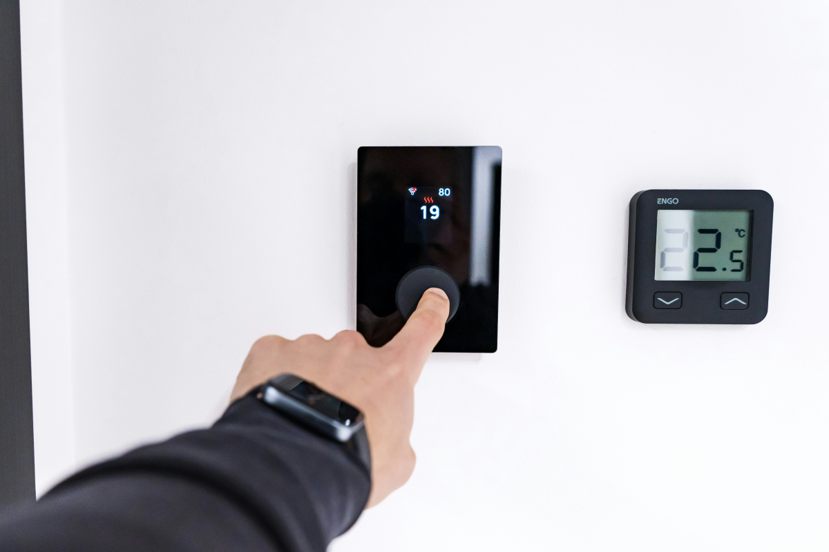Smart home touch panel display window application