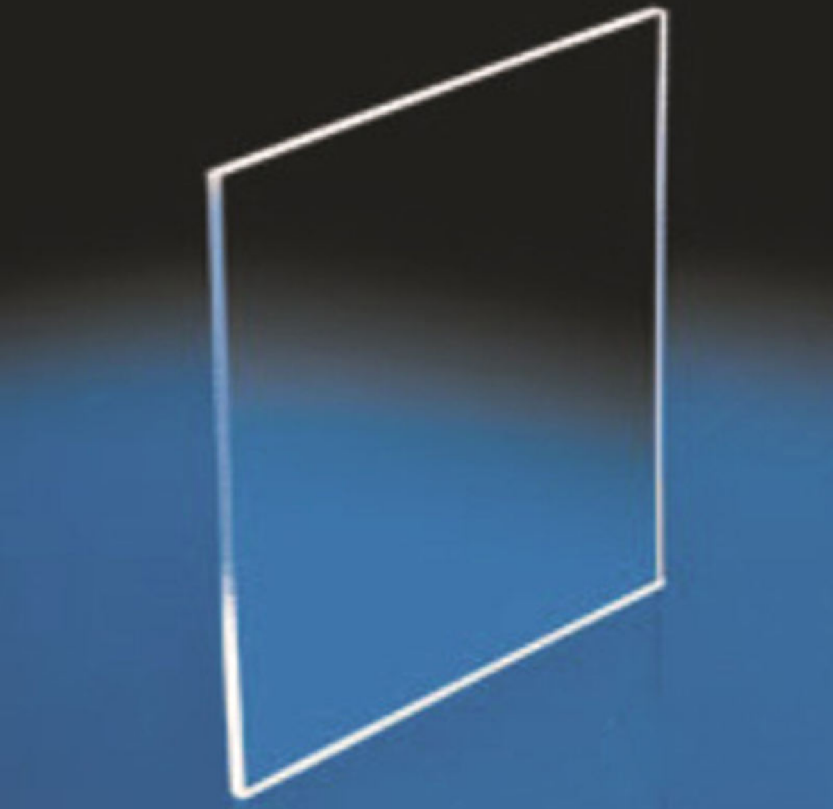 Step glass multi-level CNC optical component detail